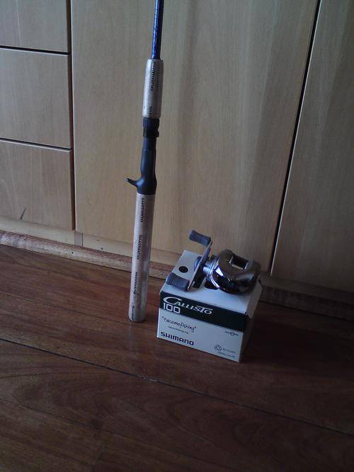 SHIMANO BASS ROD AND REEL