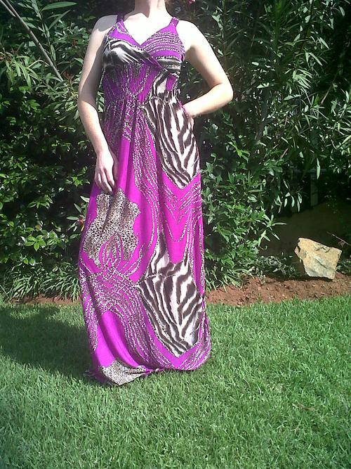 *Stunning V-Neck Sleeveless Maxi Dress*