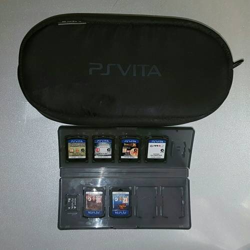 PS Vita + Games + Accessories