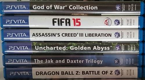 PS Vita + Games + Accessories