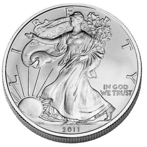1oz American Silver Eagle .999 pure silver bullion
