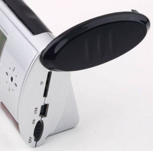 Camera Alarm Clock Micro Hidden Nanny Cam Motion Detection Mini DV DVR Video Spy