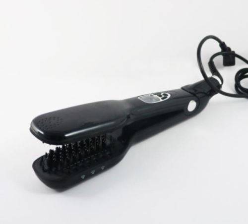 Steam Hair Brush Straightener