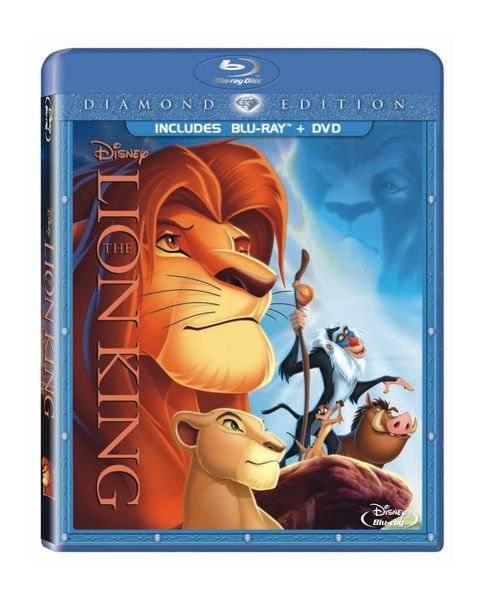 BARGAIN! The Lion King Diamond Edition Blu-Ray and DVD
