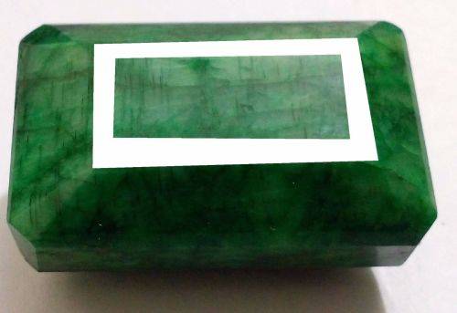 100% PURE NATURAL ULTIMATE 165.85 CT GREEN EMERALD FACETED OCTAGON SHAPE GEMS
