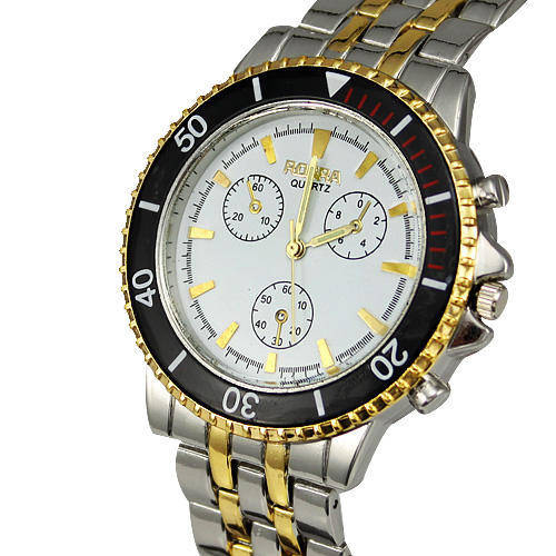 Attractive Men's Luxury Watches Men's Quartz Stainless Steel Wrist Watch