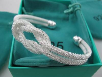 TOP quality jewelry solid silver charm open bangles