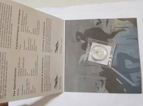 2016 Canada Batman v Superman Dollar OUNCe Silver Coin UNC