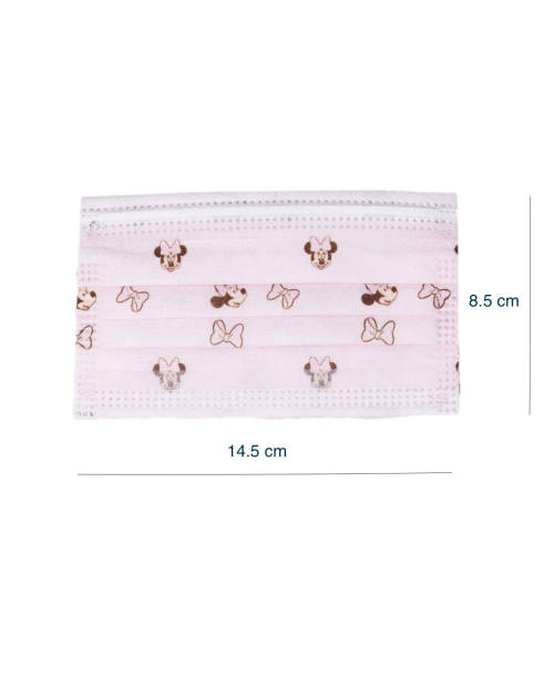 Face Mask - Disposable Protective for Children - Minnie (10 Pack)