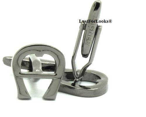 Only From LustForLooks [ Aigner ] [ Cufflinks ] Set Of Two ( 2 ) 100% Authentic