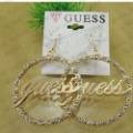 Stunning Guess Round Earrings