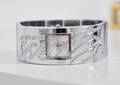 Guess Bangle Watch in Silver