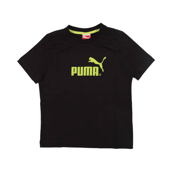 PUMA Boys T-Shirt, Black, 2-3 Working days for delivery