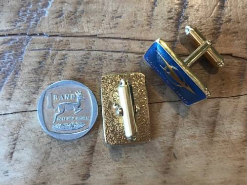 Blue Train/ Bloutrein Cufflinks