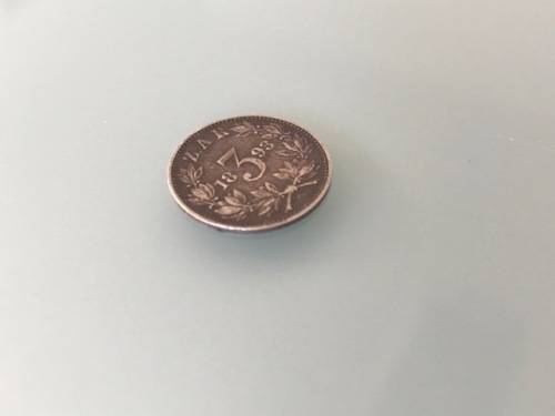 1893 ZAR Kruger 3d tickey **R1 START**