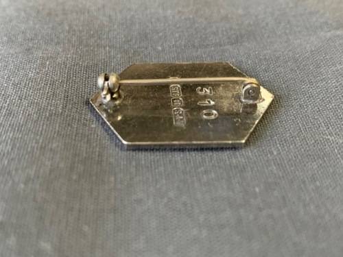 Sterling Silver SAS SAR Driver Drywer pin badge. **R1 START**