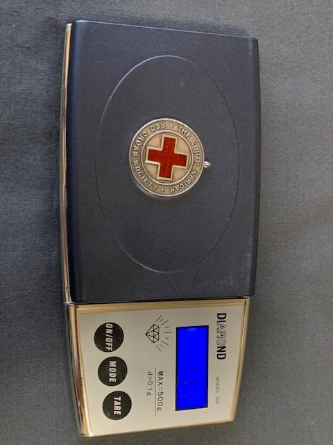 Sterling Silver- The South African Red Cross Society Proficiency Medallion *R1 START*