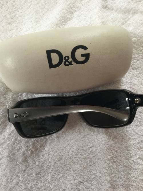 D&G unisex Black  lens with grey frame