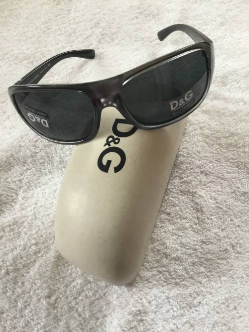 D&G unisex Black  lens with grey frame