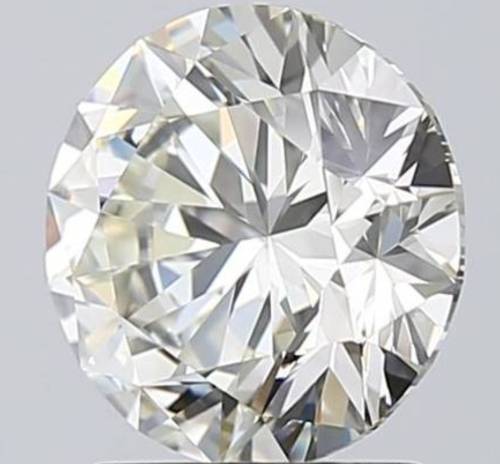 A Superb Top Quality 1.21ct Lab Certified Natural Round Cut Diamond VVS2 / J - Absolutely Gorgeous!