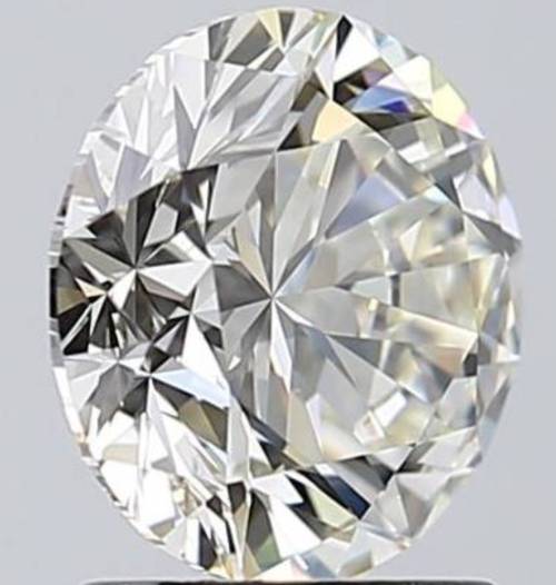 A Superb Top Quality 1.21ct Lab Certified Natural Round Cut Diamond VVS2 / J - Absolutely Gorgeous!