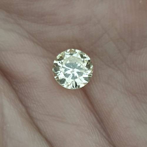 Huge 1.08ct IGL Lab Certified Natural Round Brilliant Cut Diamond VS1 / K ! Massive 6.5mm