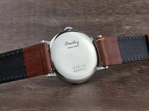 Stunning Vintage 1950's Breitling Men's Hand-Winding Wristwatch - Near Mint Condition