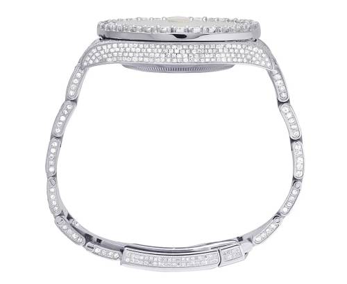 Investment Piece ! ROLEX Datejust II Mens Watch Encrusted with 18.75ct Natural Diamonds!