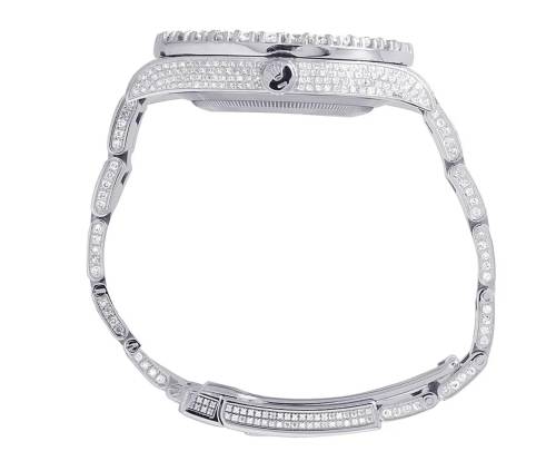 Investment Piece ! ROLEX Datejust II Mens Watch Encrusted with 18.75ct Natural Diamonds!