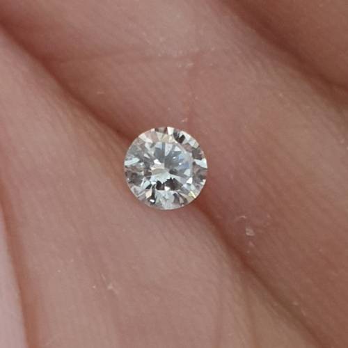 Stunning 0.26ct Natural Loose Diamond Round Brilliant Cut VS1/D !  Stunning Ice White !