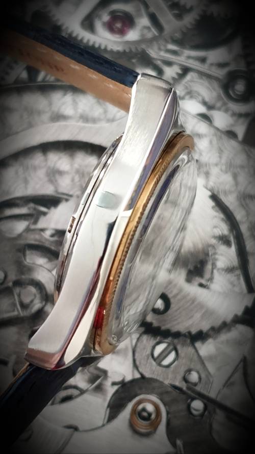 Ex. Rare Vintage 1950 Ulysse Nardin Mens Winding Wristwatch Near Pristine Condition ! Serviced !