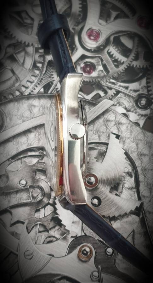 Ex. Rare Vintage 1950 Ulysse Nardin Mens Winding Wristwatch Near Pristine Condition ! Serviced !