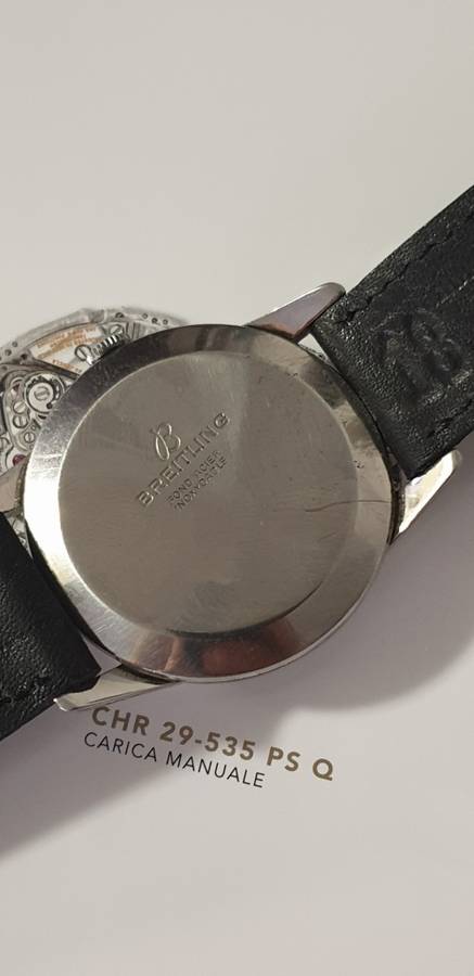 Vintage Swiss 1950's Brietling 35mm Mens Wristwatch | Serviced | Self Winding |