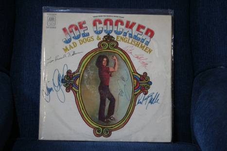 Joe Cocker - signed Album "Mad Dogs & Englishman"!   "SALE!"