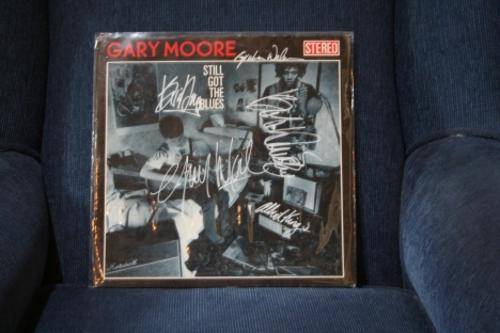 Gary Moore - signed Album "Still Got The Blues"!   "SALE!"