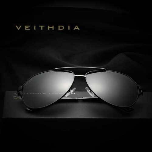 VEITHDIA Brand Driving Men`s Sunglasses Polarized UV400 Lens Sports Outdoor Eyewear Unisex