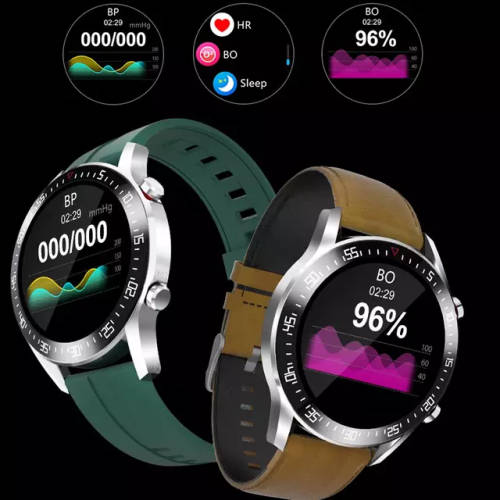 C2 Smart Watch IP 68 Waterproof Call Reminder Blood Pressure Fitness Watch