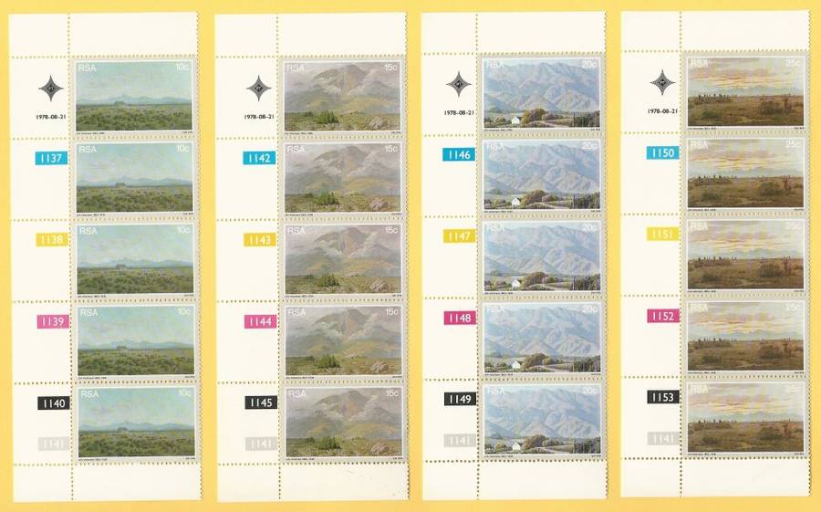 RSA Control Blocks. Volschenk Paintings