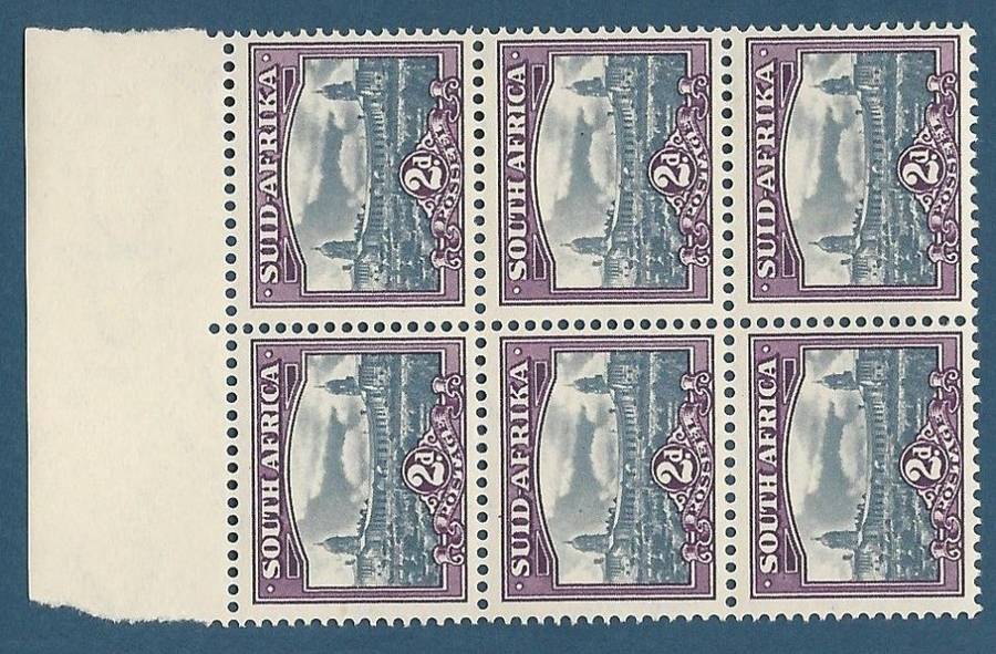 Union of SA SACC133. Reduced Union Buildings. Spur on left hand second frame