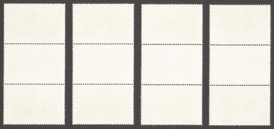 St. Lucia 1984 Historic Buildings MNH Gutter pairs