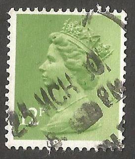 GB Machin- Used- Cancel- Postmark- Post Mark