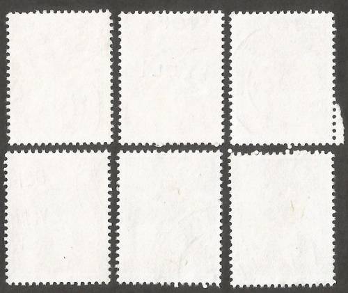 Republic of South Africa Grouping of  2nd Definitive 1c Postmarks / Cancel