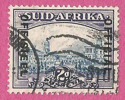 Union of South Africa Official- Used- Cancel- Postmark- Post mark- Thematic