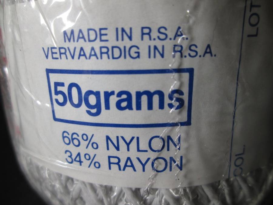 PINGOUIN- 66% Nylon and 34% Rayon- 50g- Used for Knitting(5mm) and Crochet(3.5mm) `Geisha` name