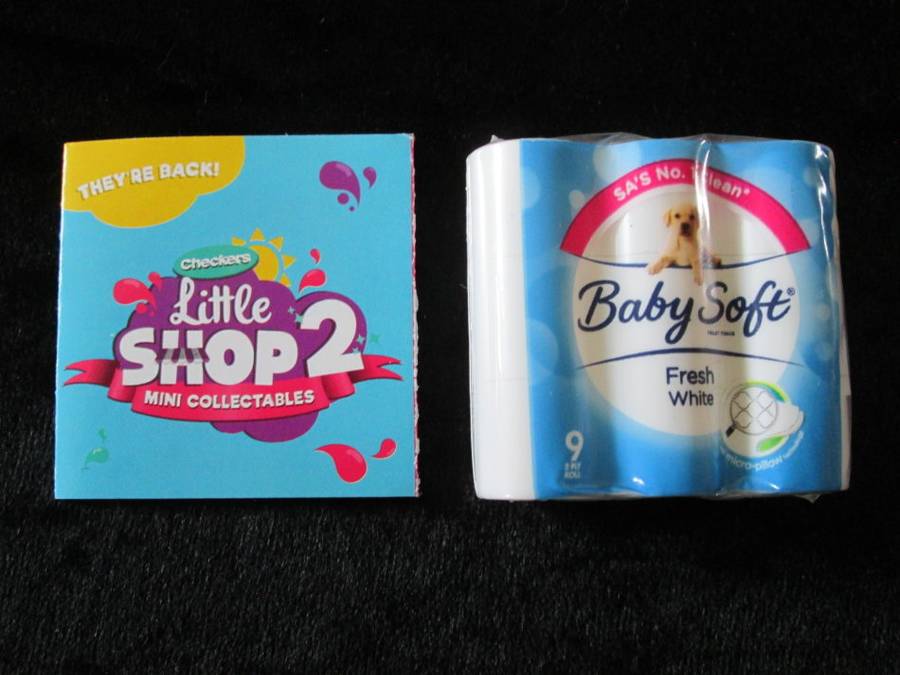 CHECKERS`Little Shop 2`-Mini Collectables-Baby Soft -2017