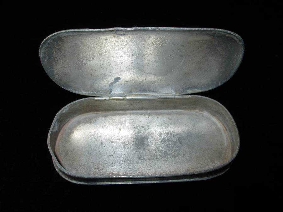 Pewter Flower Case The Von Bergh SPCQ Rochester NY. 6305