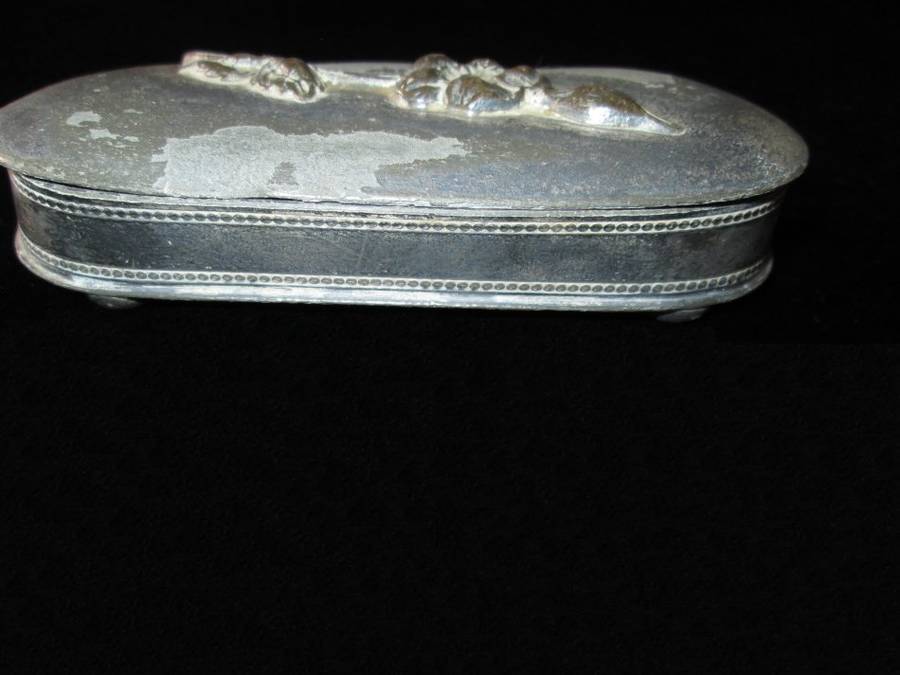 Pewter Flower Case The Von Bergh SPCQ Rochester NY. 6305