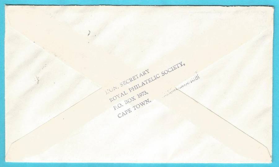 RSA-1970- Cover-FDC-Cancel-IUGS Geological conference-Cape Town-Used-Thematic-Flora-Mining