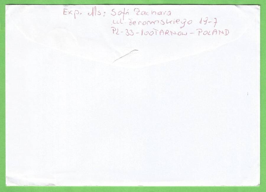 Domestic Mail-Cover-Poland-Cancel-Thematic-Buildings