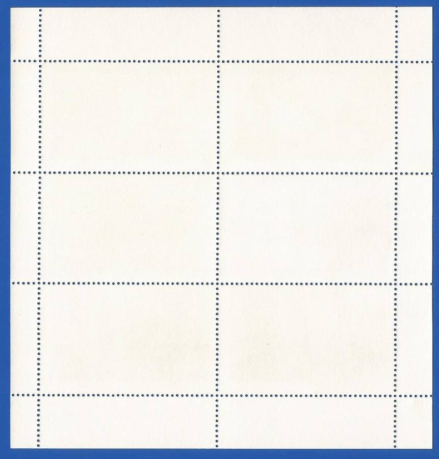 Russian State- MNH- Miniature Sheet-Thematic-Dinosaurs- Shifted Perfs